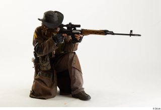 Photos Cody Miles Army Stalker Poses aiming gun kneeling whole…